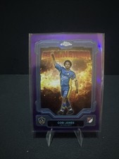 2025 Topps MLS Chrome Cobi Jones Purple Elimination Refractor 19/75 #EL-28