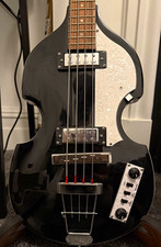 Höfner HI-BB-BK Bass Series 4-String Hollow Body Bass - Excellent condition