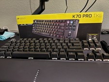 Corsair K70 Pro TKL Mechanical Gaming Keyboard RGB Excellent Condition