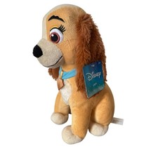 New Disney Lady And The Tramp Dog stuffed animal plush Toy Gift Brown Brown