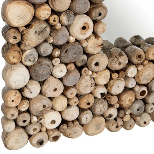 Uttermost 08241 Timberwood 35-1/2"W x 51-1/4"H Rectangular Flat - Timberwood - Picture 4 of 6