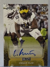 K294,349 - 2020 Leaf Draft Autographs Gold #BACR2 Cesar Ruiz Auto
