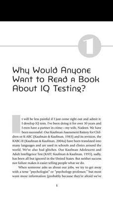 IQ Testing 101 (The Psych 101 Series) by Kaufman PhD, Alan S., Acceptable Book