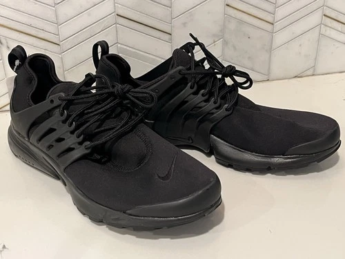 New Nike Air Presto Triple Black Shoes DO1163-001 Women Sz 12 Men’s Sz 10.5