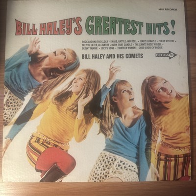 Bill Haley and his Comets Bill Haley's Greatest Hits MCA-161 Vinyl LP G+/VG+/EX