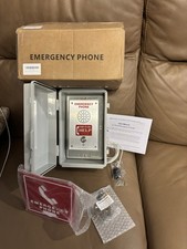 LeCall Emergency Outdoor Pool Waterproof Phone Box Button TEP331PB Auto DIal 911