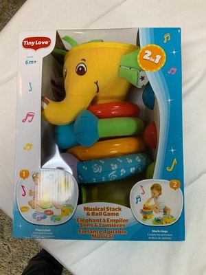 NEW VintageTiny Love Baby Musical Stack & Ball Game