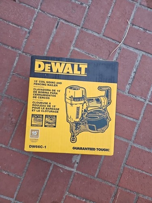 #ad #ad DEWALT Pneumatic 15 Degree Coil Corded Siding Nailer BRANDNEW TOOLS $199.99