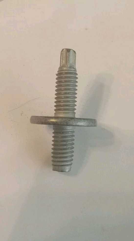 5-pack of Steel M6 x 1.0 Double Ended Studs Torx, 30mm
