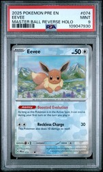 Eevee (Master Ball Pattern) 074/131 Prismatic Evolutions