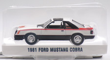 1981 Ford Mustang Cobra...GL MUSCLE  Series 27..Greenlight....pre-owned...1:64