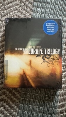 3 Blu-Rays Europe Trilogy (Criterion Collection, Lars von Trier) Boxset OOP *neu