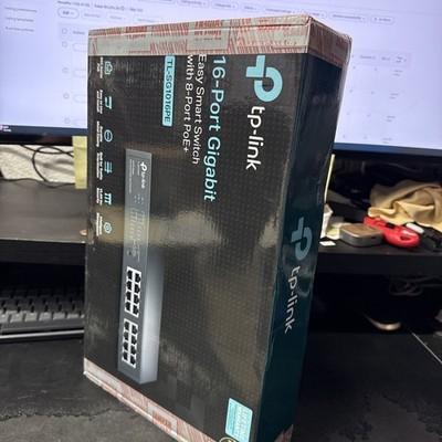 TP-Link 16 Port Gigabit Easy smart PoE+ Switch TL-SG1016PE
