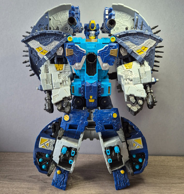 Transformers Cybertron Supreme Class Primus 13'' Incomplete 2005 Working Sounds