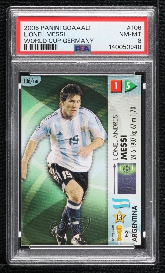 2006 Panini GOAAAL! World Cup Lionel Messi #106 for sale | eBay