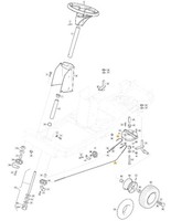 Lenkseil RasenmäHer VILLA12 VILLA13 Original Stiga 187000209/0