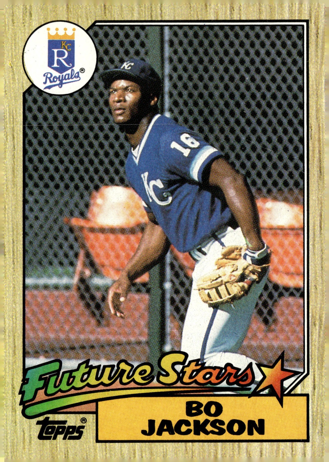 1987 Topps - Future Stars Bo Jackson #170 (RC) Rookie Kansas City Royals