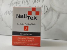 Nail Tek Intensive Therapy 2 Strengthener Pro - Pack of 4 bottles 0.5 oz 55808