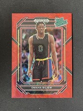 Omaha Biliew 2023 Panini Prizm Draft Picks Choice Red Base /88 #1