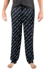 Friends TV Series Men's AOP Logo Sleep Lounge Pajama Pants Drawstring Waist