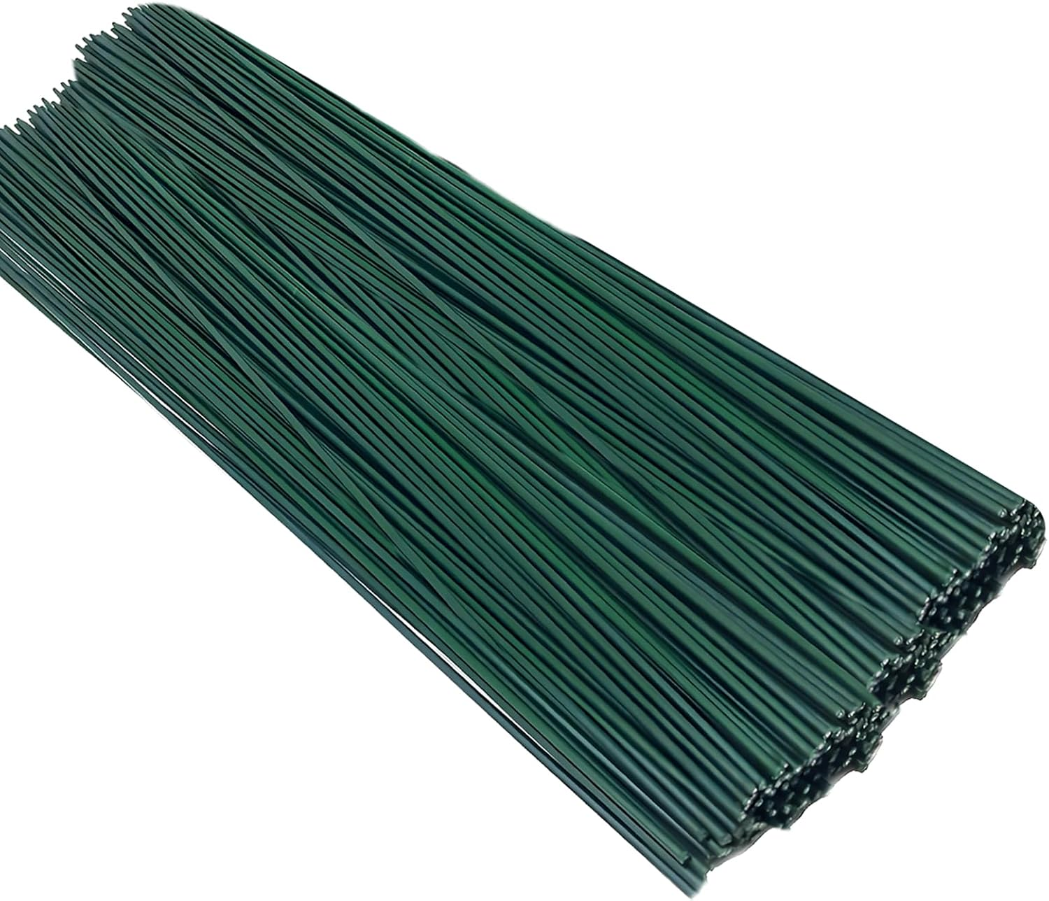 Florist Wire Stems, 50 Pcs 2Mm X 30Cm Floral Flower Wire Stems Sticks Floristry