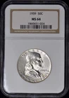 1959 Franklin Half Dollar 50C NGC MS64