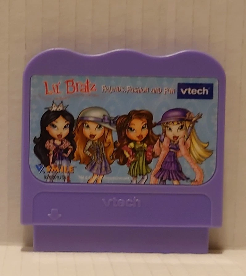VTech VSmile learning system Lil Bratz Friends Fashion & Fun game tested&works - Image 2 of 4
