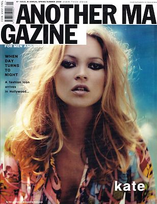 ANOTHER Magazine #6 S/S 2004 KATE MOSS Damien Hirst+David Bailey KAREN ELSON vgc
