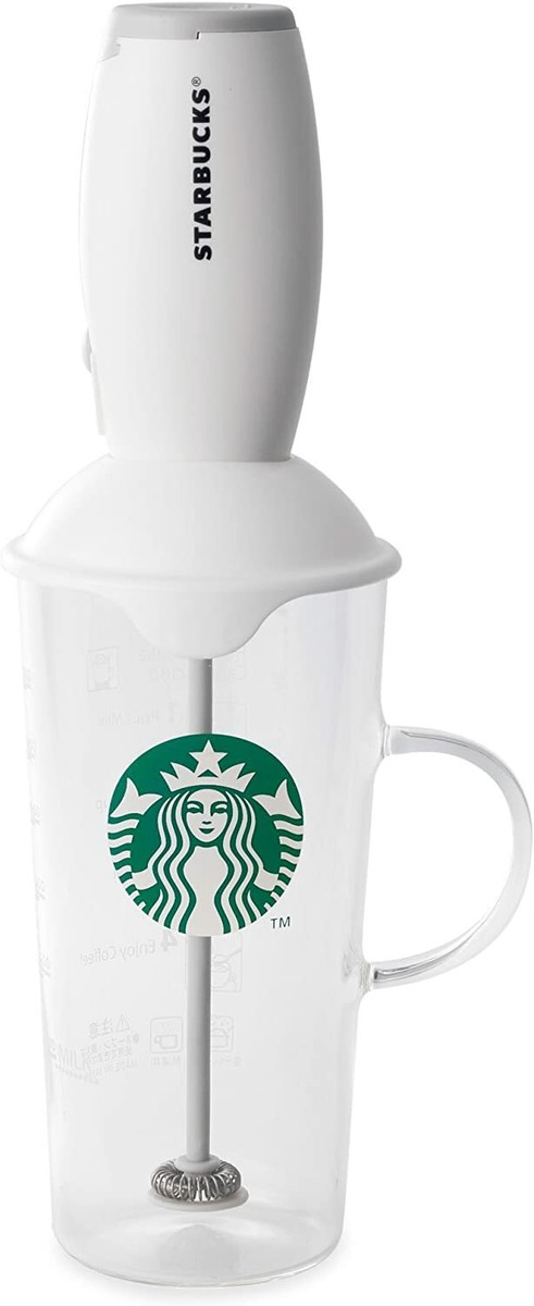 starbucks Milk Foamer & Cup Latte cappuccino 10.7×8.1×25.2cm