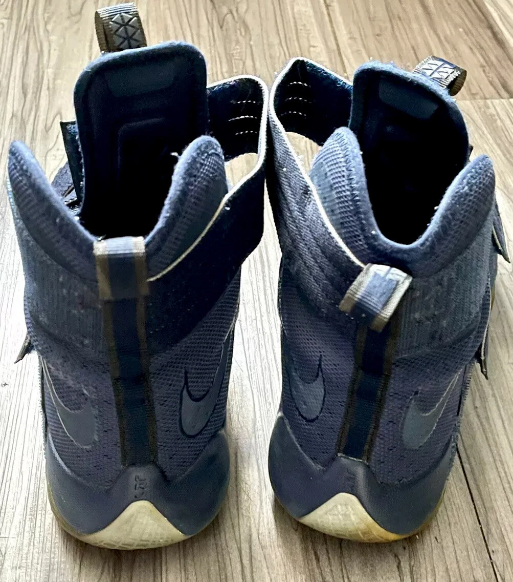 NIKE LEBRON SOLDAT 10 X SNEAKERS MITTERNACHT MARINEBLAU HERREN GR SSE 11 844378