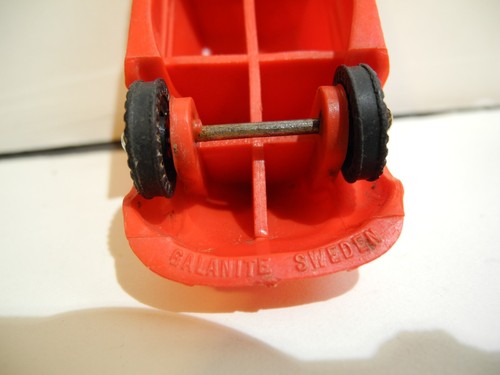 VW VOLKSWAGEN 3 VINTAGE RUBBER 1:43 BY AK STELCO-PLASTIK NORD -GALANITE SWEDEN - Picture 8 of 23
