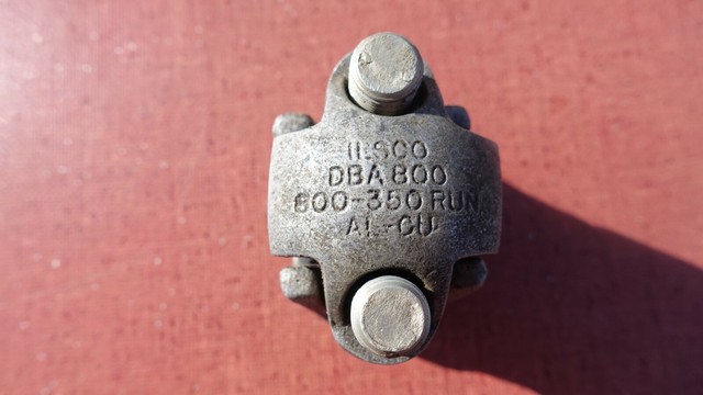 Ilsco Dba 800 Two Bolt Connector 800 350 Run Aluminum For Sale Online Ebay