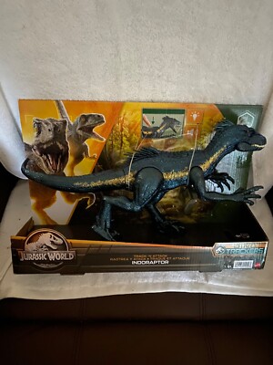 Jurassic World Indoraptor Track N Attack Dino Trackers brand new in box by Matte
