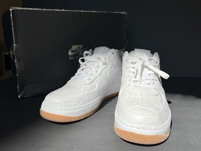 NEW NIKE Air Force 1 Supreme I/O Low Arc SIZE 10 Alife WHITE Stars