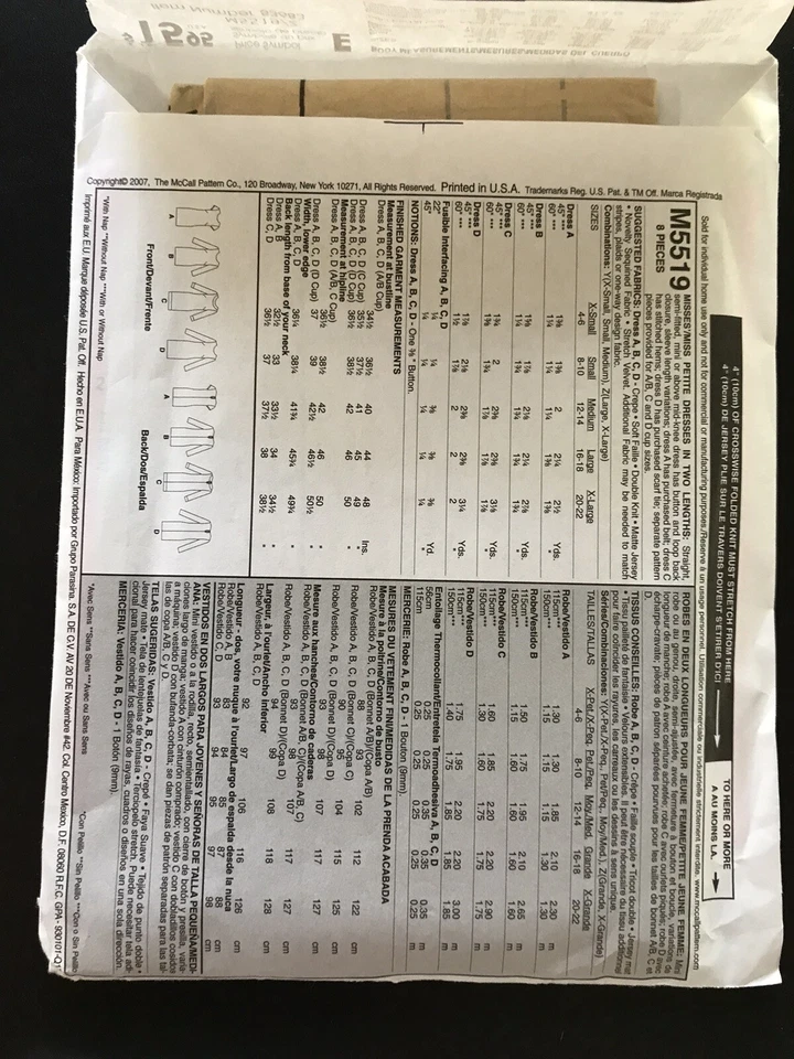 Uncut Lot of 4 Sewing Patterns McCalls Butterick Sophisticated Modern Woman - Image 4 of 4