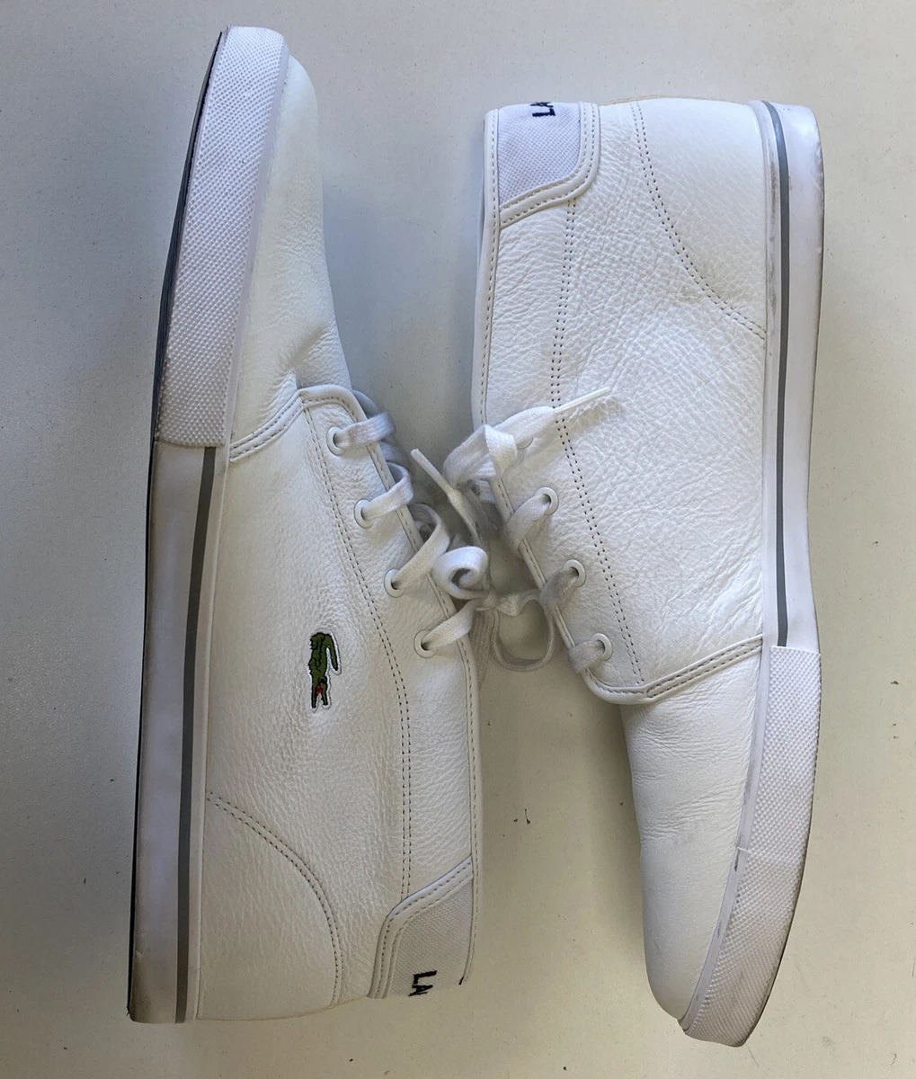 Lacoste Sport Ampthill Sneakers Men&#039;s 13 White High | eBay