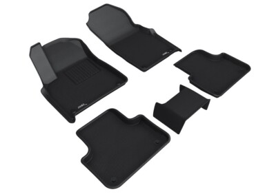 3D MAXpider  Black 1st & 2nd Row 5 Piece Set for Lamborghini Urus