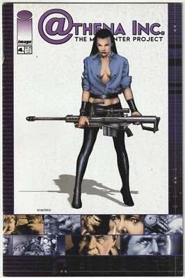   ATHENA INC. The Manhunter Project #4, Image Comics 2002 US-COMICHEFT Z1-