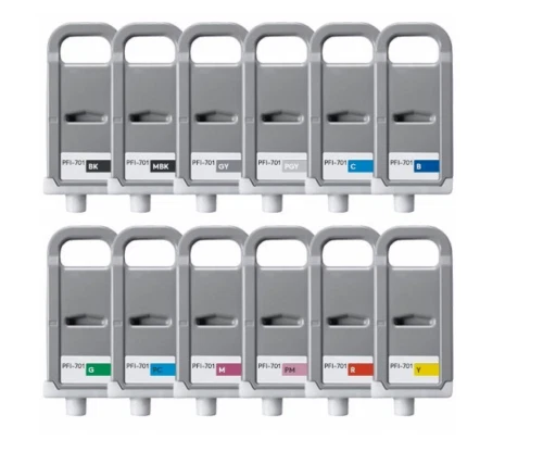 Cartuchos de tinta originales Canon PFI-701 (700 ml) - ¡Envío gratis! Con factura
