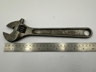Vintage I Tools Germany 10'' verstellbarer Schraubenschlüssel Made in Germany Schwerlast