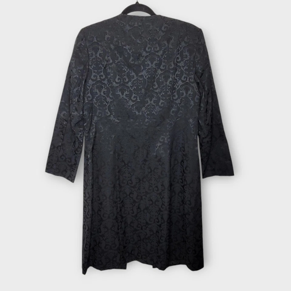 Vtg Whimsigoth Brocade Jacket PS Witchy Steampunk Dark Fairy Goth Victorian - Image 4 of 4