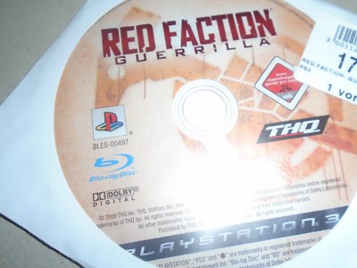 Red Faction Guerrilla PS3 Spiel Neu