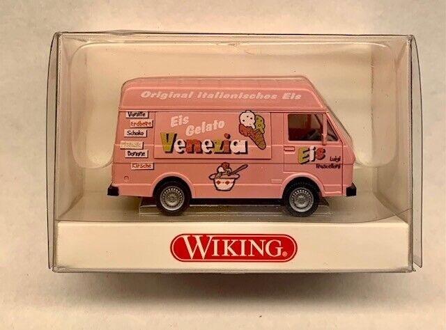 Wiking HO Scale VW LT28 Ice Cream Pink Van, Mint Boxed, cheapest price on Ebay