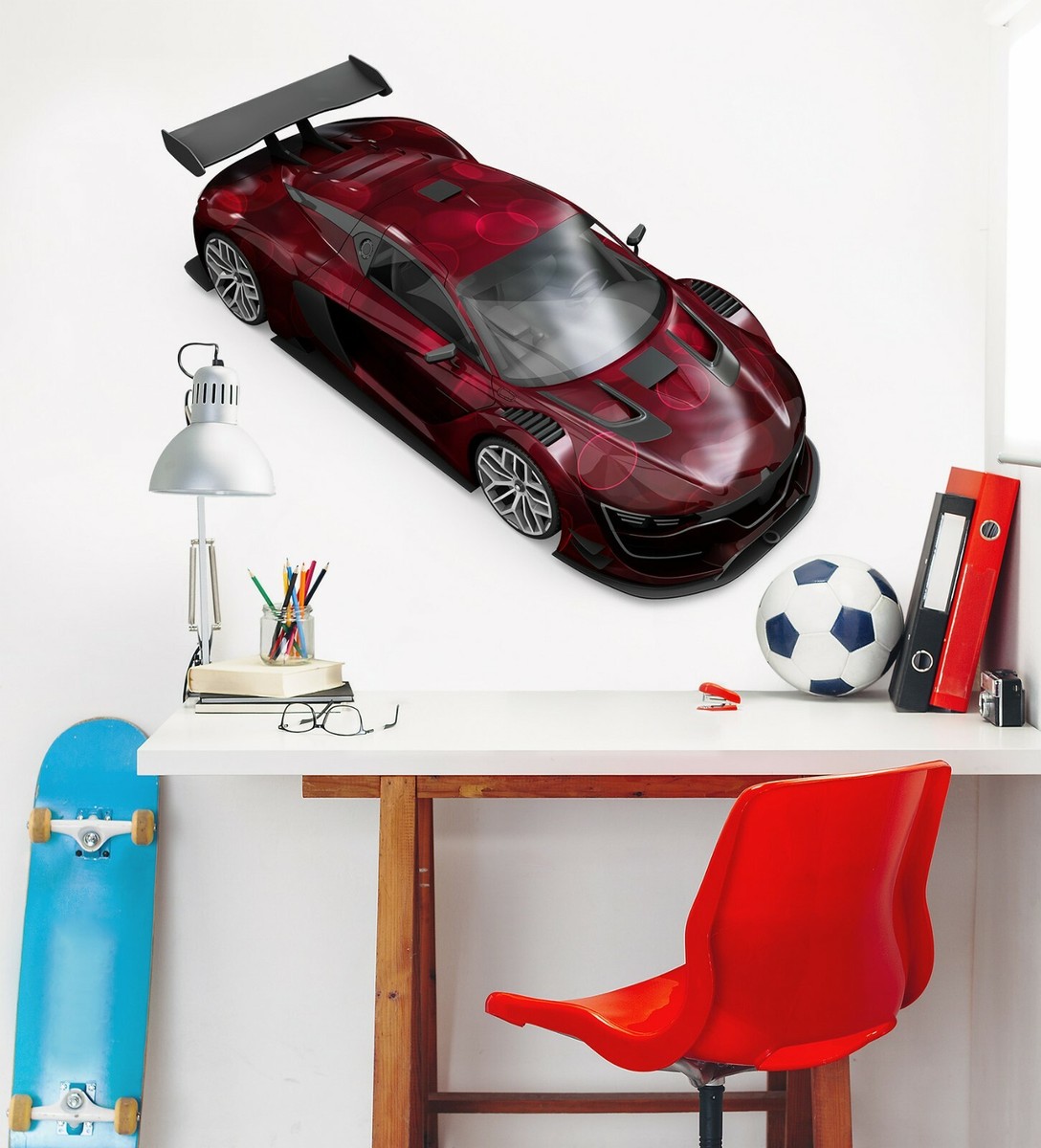 Papier Peint 3D Voiture | Le Petit Intissé