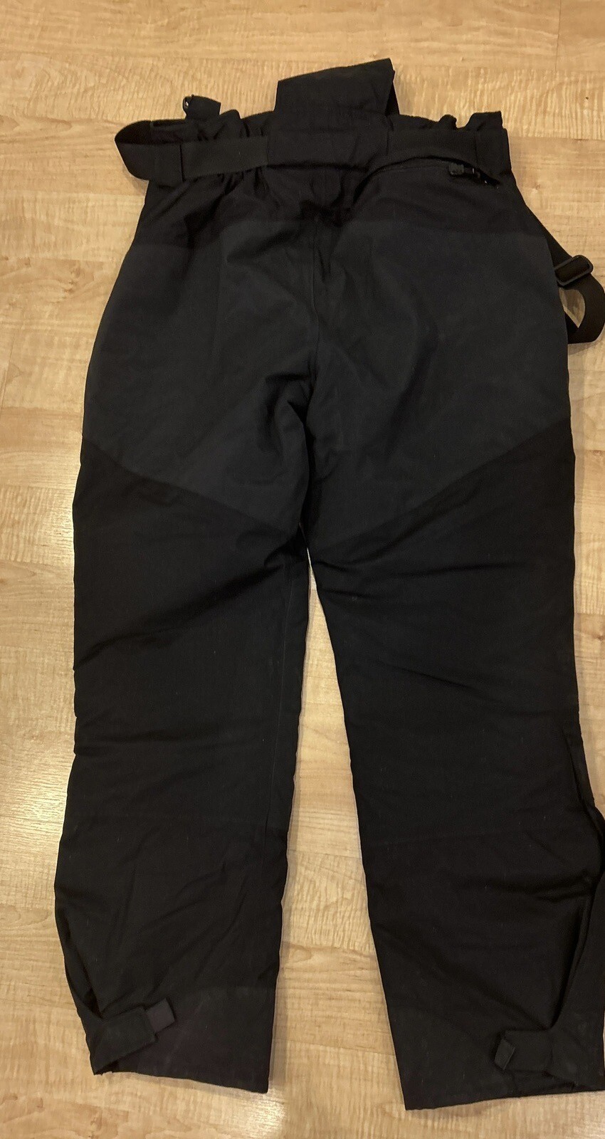 Men L Reg Cabela's GoreTex Snow Ski Remove Bib Overall Black Stretch Adj Waist eBay