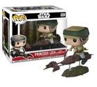 FUNKO POP VINYL DELUXE STAR WARS PRINCESS LEIA WITH SPEEDER BIKE RIDE