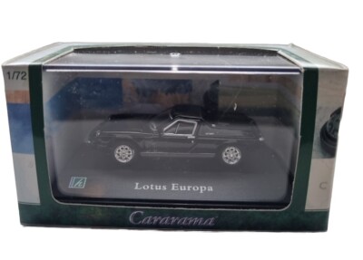 Cararama Hongwell 1:72 LOTUS EUROPA Black In Display Case Die Cast Car 