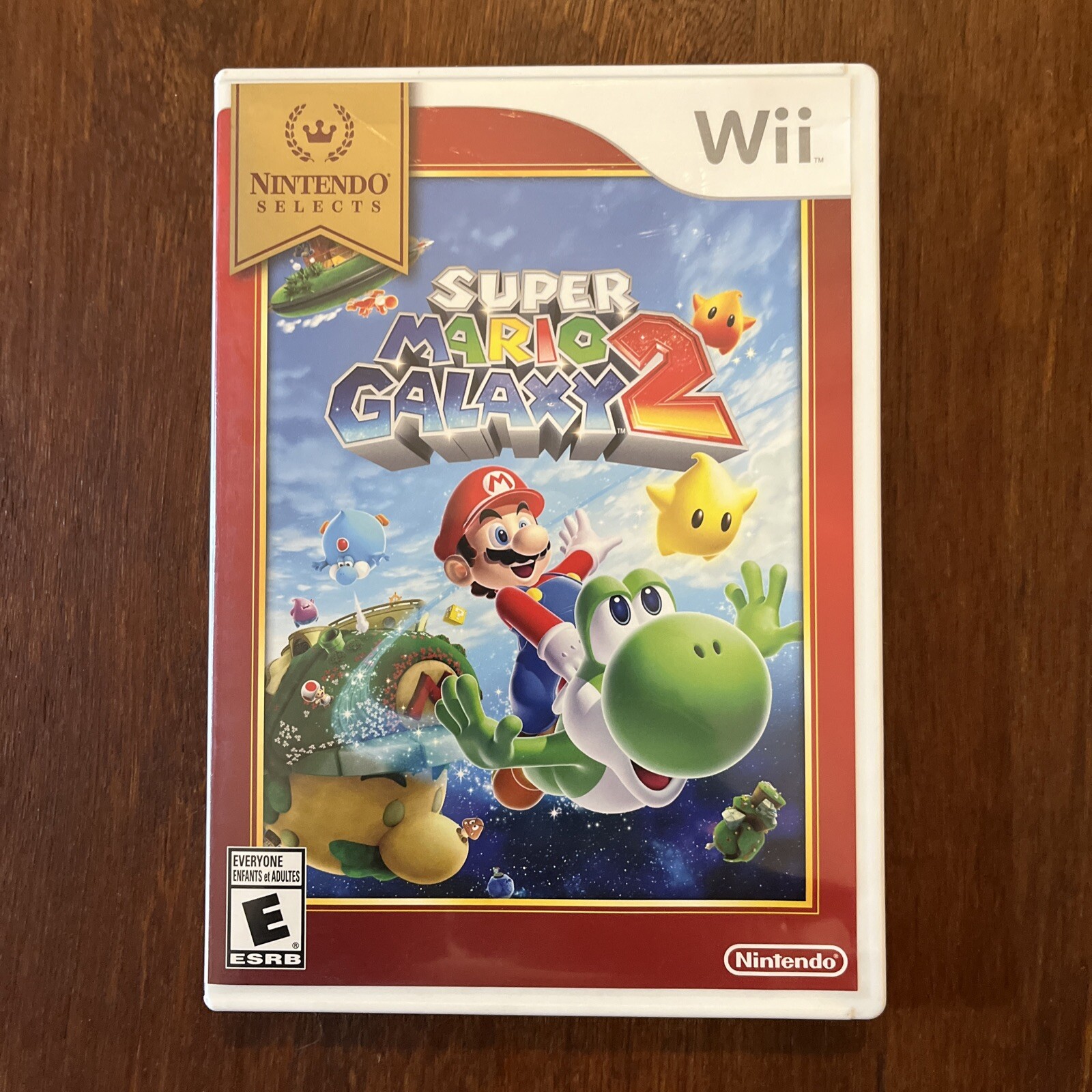 Nintendo Selects Super Mario Galaxy 2 Wii Super Mario Galaxy 2 Wii With Case and Paperwork Nintendo Selects