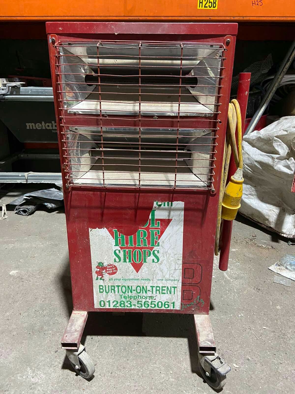 Sealey IRC153 Cabinet Heater - Red for sale online | eBay