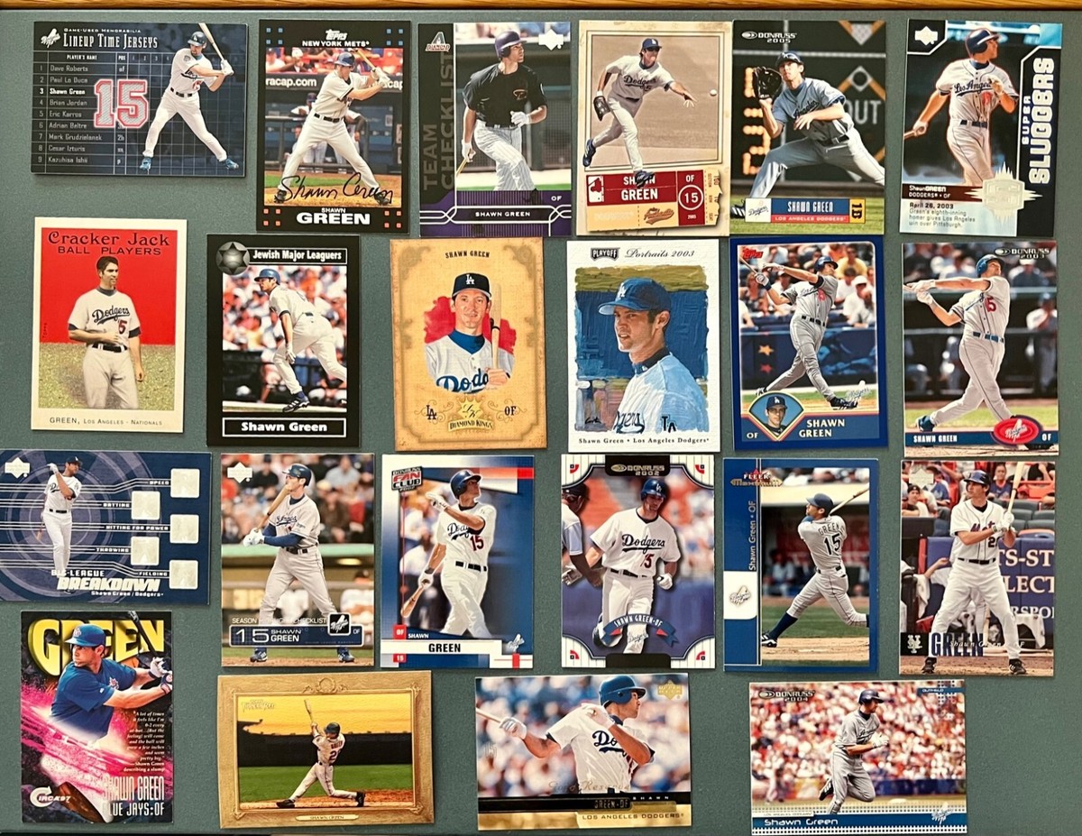 Lot of 22 SHAWN GREEN Cards All NM/M | eBay